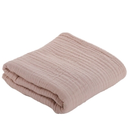 Κουβέρτα Βρεφική Whisper Pink Nef-Nef Αγκαλιάς 80x110cm 100% Βαμβάκι