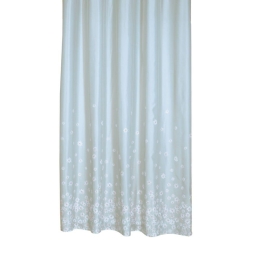 Κουρτίνα Μπάνιου Daisario Aqua Nef-Nef 180Πx180Υ 180x180cm Πολυέστερ