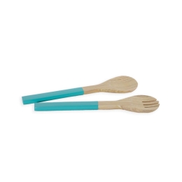 Κουτολαπηρούνα Σαλάτας Casta (Σετ 2τμχ) 30Χ7 Aqua Nef-Nef Bamboo