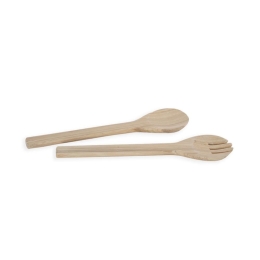 Κουτολαπηρούνα Σαλάτας Casta (Σετ 2τμχ) 30Χ7 Natural Nef-Nef Bamboo