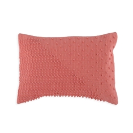 Μαξιλάρι Διακοσμητικό (Με Γέμιση) Rubio Coral Nef-Nef 33X55 Βαμβάκι-Πολυέστερ