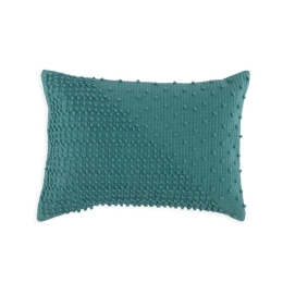Μαξιλάρι Διακοσμητικό (Με Γέμιση) Rubio Green Nef-Nef 33X55 Βαμβάκι-Πολυέστερ