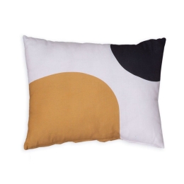 Μαξιλάρι Διακοσμητικό (Με Γέμιση) Minimalist Yellow Nef-Nef 55X40 Βαμβάκι-Πολυέστερ