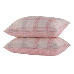 Μαξιλαροθήκες Bradford (Σετ 2τμχ) Pink Nef-Nef 52X72 Microfiber-Polyester