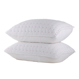 Μαξιλαροθήκες Mysterious (Σετ 2τμχ) White-Coral Nef-Nef 52X72 Microfiber-Polyester