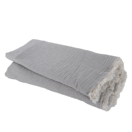 Ριχτάρι Answer Grey Nef-Nef Πολυθρόνα 130x180cm 100% Βαμβάκι