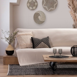 Ριχτάρι Fargo Natural Nef-Nef Διθέσιο 180x250cm 100% Βαμβάκι