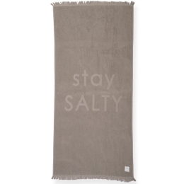Πετσέτα Θαλάσσης Stay Salty Taupe Nef-Nef Θαλάσσης 100% Βαμβάκι