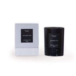Αρωματικό Κερί Autumn Dusk 200gr Black Nef-Nef Γυαλί