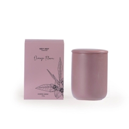 Αρωματικό Κερί Orange Flower 200gr Mauve Nef-Nef Γυαλί