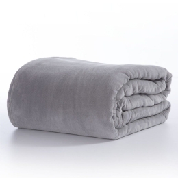 Κουβέρτα Fleece Cosy Light Grey Nef-Nef Μονό 160x220cm Πολυέστερ