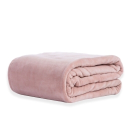 Κουβέρτα Fleece Cosy Pink Nef-Nef Υπέρδιπλo 220x240cm Πολυέστερ