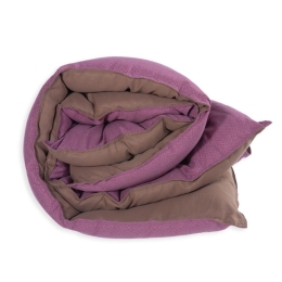 Πάπλωμα Bicolor-23 Mauve-Beige Nef-Nef Υπέρδιπλo 240x220cm Microfiber-Hollowfiber