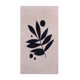 Ποτηρόπανο Nostalgia Βελουτέ Beige Nef-Nef 40x60cm 100% Βαμβάκι