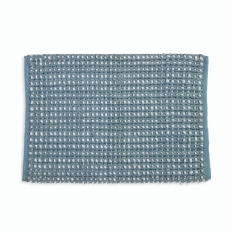 Ταπέτο Μπάνιου Chrystabel 23 Aqua Nef-Nef 60X90 Βαμβάκι-Πολυέστερ
