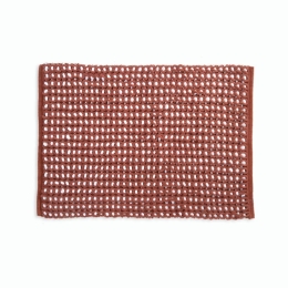 Ταπέτο Μπάνιου Chrystabel 23 Terra Nef-Nef 60X90 Βαμβάκι-Πολυέστερ