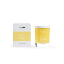 Αρωματικό Κερί Bali Garden 260gr Yellow Nef-Nef
