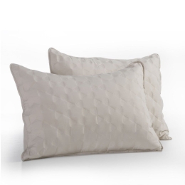 Μαξιλαροθήκες Colton (Σετ 2τμχ) Beige Nef-Nef 52X72 Microfiber-Polyester