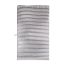 Ποτηρόπανο Πικέ Main Smoke Grey Nef-Nef 45x68cm 100% Βαμβάκι