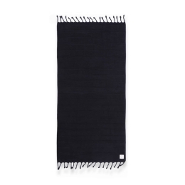 Πετσέτα Θαλάσσης - Παρεό Expression 23 Black Nef-Nef Θαλάσσης 80x160cm 100% Βαμβάκι