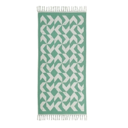 Πετσέτα Θαλάσσης Groovy Green Nef-Nef Θαλάσσης 90x170cm 100% Βαμβάκι