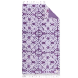 Πετσέτα Θαλάσσης - Παρεό Brilliant Purple Nef-Nef Θαλάσσης 90x170cm Βαμβάκι-Πολυέστερ