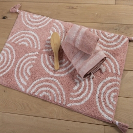 Ταπέτο Μπάνιου Alba Pink Nef-Nef 50 X 80 50x80cm 100% Βαμβάκι