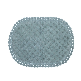 Ταπέτο Μπάνιου Touch Dusty Aqua Nef-Nef 55X85 100% Βαμβάκι