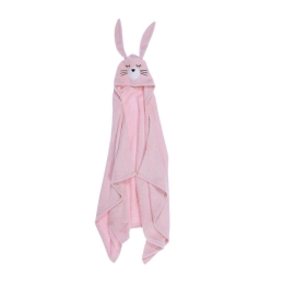 Κάπα Βρεφική I Love Bunnies Pink Nef-Nef