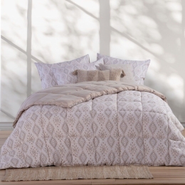 Πάπλωμα Shreder Ecru Nef-Nef Υπέρδιπλο 240x220cm Microfiber-Hollowfiber