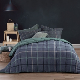 Πάπλωμα Jeremy Denim Nef-Nef Υπέρδιπλο 240x220cm Microfiber-Hollowfiber