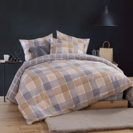 Σεντόνια Coridon (Σετ 4τμχ) Yellow Nef-Nef Διπλό 200X270cm 100% Βαμβάκι