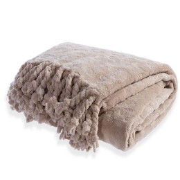 Κουβέρτα Καναπέ Foiler Beige Nef-Nef 130X170 130x170cm Πολυέστερ