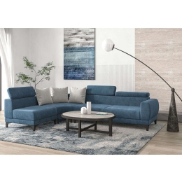 Καναπές Γωνιακός Νο3 290x190cm Blue