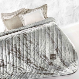 Κουβερλί Musa Silver Guy Laroche Υπέρδιπλο 240x250cm Microfiber