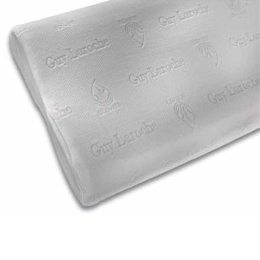 Μαξιλάρι Ύπνου Memory Foam Visco Elastic (Aloe Vera) Anatomical White Guy Laroche 40Χ60 Microfiber