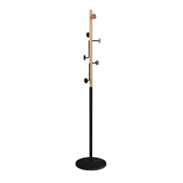 Καλόγερος Tree D35xH172cm Natural-Black 29-0073 Μέταλλο,Ξύλο