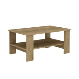 Τραπεζάκι Σαλονιού Alpino 100x55xH41cm Sonoma 04-0472 Μελαμίνη