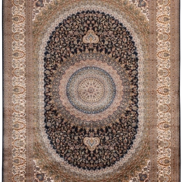 Χαλί Babylon 303 Με Κρόσσια Navy Obsession 160X230cm