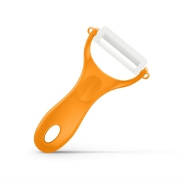 Αποφλοιωτής Κεραμικός SCP-100ORG 13x3,8cm Orange-White Samura Κεραμικό,Πλαστικό
