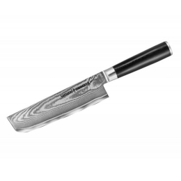 Μαχαίρι Nakiri Damascus SD-0043 18,3cm Black Samura Ανοξείδωτο Ατσάλι