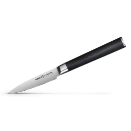 Μαχαίρι Ξεφλουδίσματος MO-V SM-0010 10cm Black Samura Ανοξείδωτο Ατσάλι