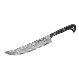 Μαχαίρι Τεμαχισμού Pichak Sultan SU-0045DB 21cm Black Samura Ανοξείδωτο Ατσάλι