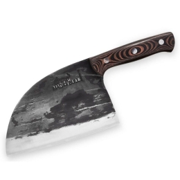 Μπαλτάς Mad Bull SMB-0040R 18cm Red-Black Samura Ανοξείδωτο Ατσάλι