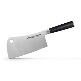Μπαλτάς Mo-V SM-0040 18cm Black Samura Ανοξείδωτο Ατσάλι