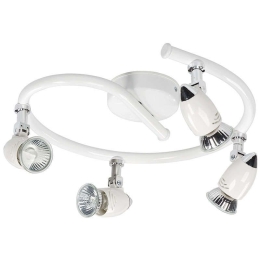 Φωτιστικό Οροφής - Σποτ ColVIlle IV 5731 White Nowodvorski Polyamide