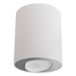 Φωτιστικό Οροφής - Σποτ Set 8897 White-Silver Nowodvorski Polyamide