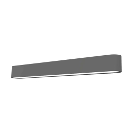 Φωτιστικό Τοίχου Soft Led 9525 Graphite Nowodvorski Αλουμίνιο, Πλαστικό