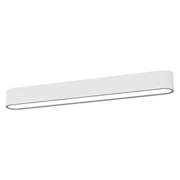 Φωτιστικό Οροφής - Πλαφονιέρα Soft Led 7540 White Nowodvorski Αλουμίνιο, Πλαστικό