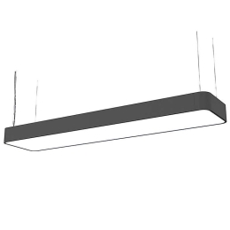 Φωτιστικό Οροφής - Ράγα Soft Led 9542 Graphite Nowodvorski Αλουμίνιο, Πλαστικό